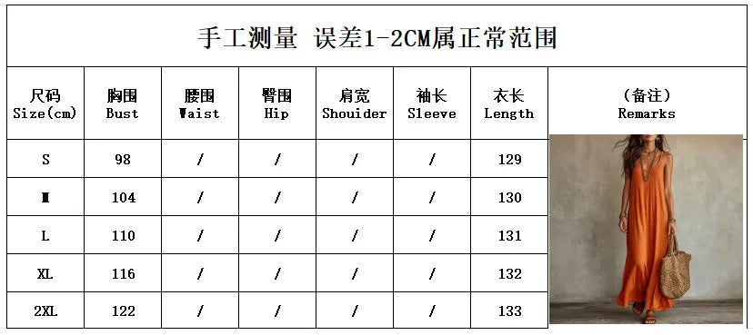 Backless Cami Dresses Summer Women Boho Dress Spaghetti Strap Sleeveless Casual Maxi Dress Long Sundress Holiday Beach Wear